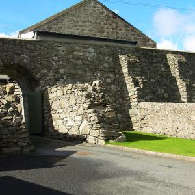 Colour photograph of Fort Charlotte at Lerwick in the Shetland Islands, where Dorothea Primrose Campbell ran a school.